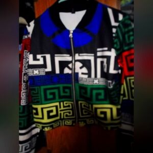 Colorful jacket casual/dressy